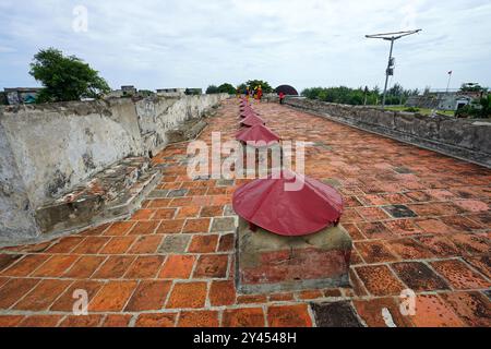 Benteng Fort Marlborough Festung, Bengkulu Stadt, Indonesien Stockfoto