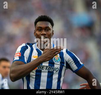 Samu Omorodion Torfeier während des Spiels zwischen dem FC Porto und dem SC Farense in Estádio do Dragão, Porto Stockfoto