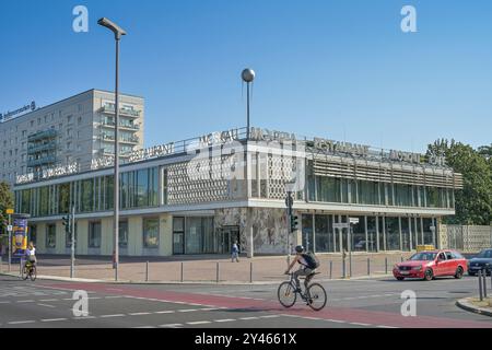 Cafe Moskau, Karl-Marx-Allee, Mitte, Berlin, Deutschland Stockfoto