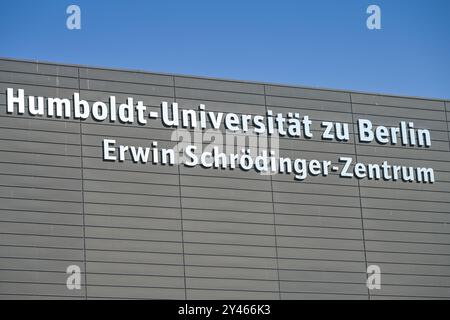 Erwin-schrödinger-Zentrum, Rudower Chaussee, Adlershof, Treptow-Köpenick, Berlin, Deutschland Stockfoto