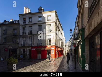 Das jüdische Viertel in Paris Stockfoto