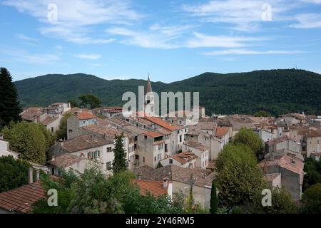 Das Dorf Bargemon in der Provence-Alpes-Côte d'Azur. Frankreich Stockfoto