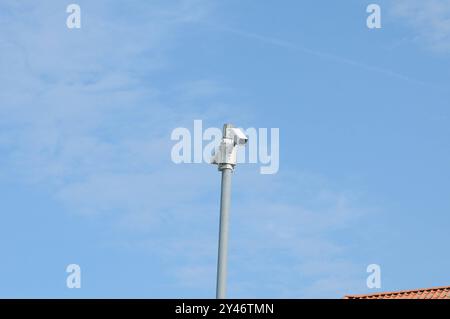 Kastrup/Copenhagen/ Denmark/016 September 2024/.CCTV-Kameras und Überwachungskameras camra in Kastrup Photo. Bilder von Francis Joseph Dean/Dean sind nicht für kommerzielle Zwecke bestimmt Stockfoto