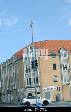 Kastrup/Copenhagen/ Denmark/016 September 2024/.CCTV-Kameras und Überwachungskameras camra in Kastrup Photo. Bilder von Francis Joseph Dean/Dean sind nicht für kommerzielle Zwecke bestimmt Stockfoto