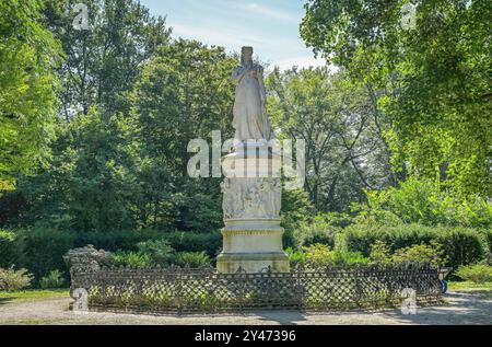 Denkmal Königin Luise von Preußen, Luiseninsel, großer Tiergarten, Tiergarten, Mitte, Berlin, Deutschland *** Denkmal für Königin Louise von Preußen, Luiseninsel, großer Tiergarten, Tiergarten, Mitte, Berlin, Deutschland Stockfoto