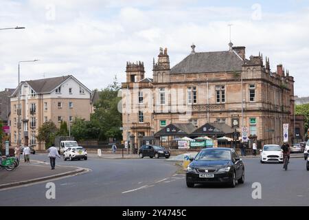 Old Schoolhouse Pub im West End von Glasgow in Großbritannien Stockfoto