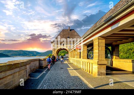 Edersee, Deutschland Stockfoto