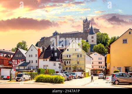 Altstadt von Dillenburg, Deutschland Stockfoto