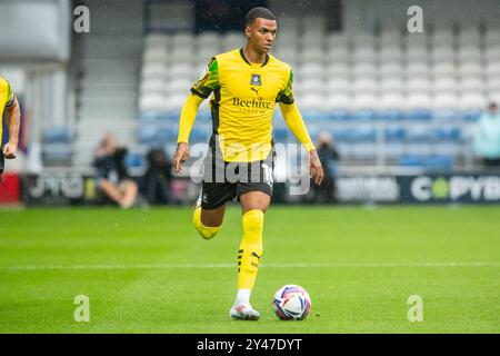 Morgan Whittaker fährt 08/24 in Queens Park Rangers gegen Plymouth Argyle EFL Championship nach vorne Stockfoto