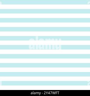 Nahtloses Muster mit hellblauen Streifen Stock Vektor