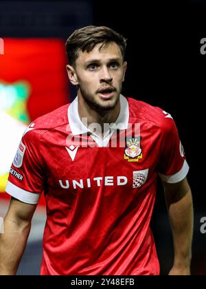 Birmingham, Großbritannien. September 2024. Birmingham, England, 16. September 2024: Ryan Barnett (29 Wrexham) in Aktion während des Sky Bet League One Fußballspiels zwischen Birmingham City und Wrexham in St Andrews in Birmingham, England (Natalie Mincher/SPP) Credit: SPP Sport Press Photo. /Alamy Live News Stockfoto