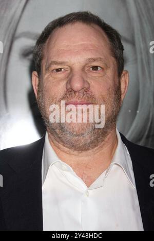 Harvey Weinstein nimmt am 22. März 2009 an der Eröffnungsaufführung von „God of Carnage“ im Bernard B. Jacobs Theater in New York City Teil. Foto: Henry McGee/MediaPunch Stockfoto