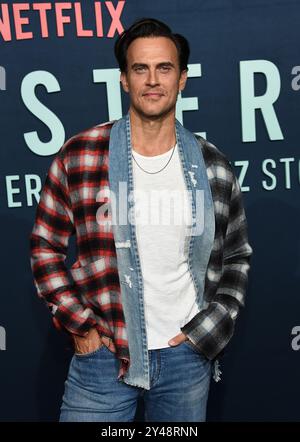 Hollywood, USA. September 2024. Cheyenne Jackson kam zu Netflix’s Premiere „Monsters: The Lyle and Erik Menendez Story“, die am 16. September 2024 im Egyptian Theatre in Hollywood stattfand. © Lisa OConnor/AFF-USA.com Credit: AFF/Alamy Live News Stockfoto