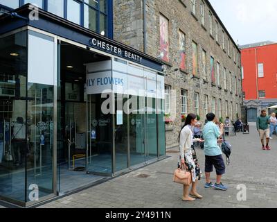 Chester Beatty Library and Museum in Dublin, Irland; 1953 in Dublin Castle gegründet, um Sammlungen von Sir Alfred Chester Beatty zu beherbergen. Stockfoto