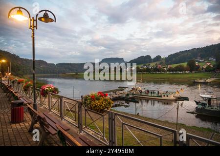 Nationalpark Sächsische Schweiz in Deutschland Stockfoto