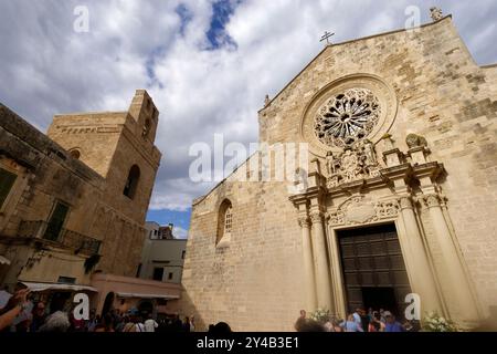 Kathedrale Santa Maria Annunziata in Otranto, Apulien, Provinz Lecce, Italien, Europa Stockfoto