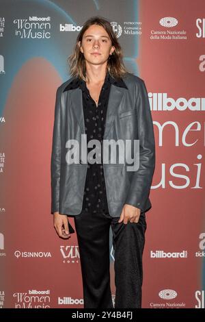 Gianmaria nimmt an der Billboard Italia Women in Music 2024 Teil - Photocall, Rappresentation in Mailand, Italien, 16. September 2024 Stockfoto