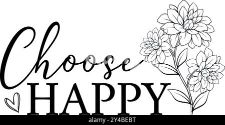 Boho Inspirational Lettering Concept Typografie T-Shirt Design Stock Vektor