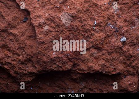 Mars Textur brauner Hintergrund Nahtziegel Stockfoto