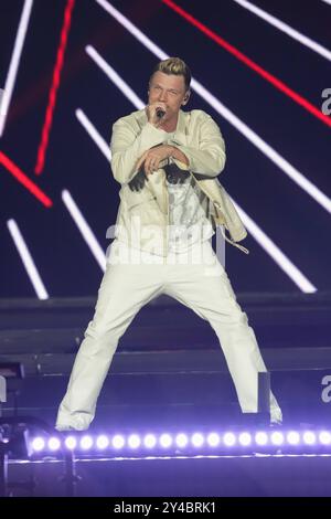 Gluecksgefuehle Festival 2024 Backstreet Boys Nick Carter beim Glücksgefühle Festival auf dem Hockenheimring am 13.09.2024 Hockenheim Hockenheimring Baden-Württemberg *** Gluecksgefuehle Festival 2024 Backstreet Boys Nick Carter beim Glücksgefühle Festival auf dem Hockenheimring am 13 09 2024 Hockenheim Hockenheimring Baden-Württemberg Stockfoto