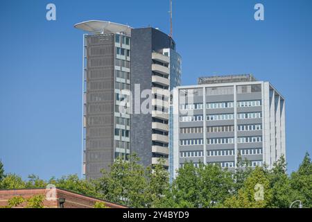 Raketenturm, Charlottenstraße, Kreuzberg, Friedrichshain-Kreuzberg, Berlin, Deutschland Stockfoto