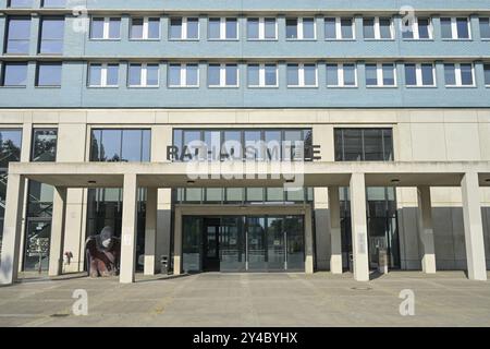 Rathaus Mitte, Karl-Marx-Allee, Mitte, Berlin, Deutschland, Europa Stockfoto