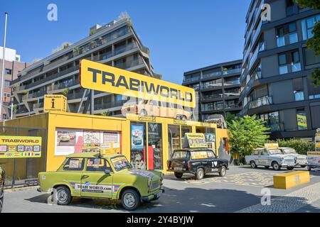 Trabi World, Zimmerstraße, Mitte, Berlin, Deutschland Stockfoto