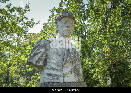 Bismarck-Denkmal, Kronprinzessinnenweg, Wannsee, Steglitz-Zehlendorf, Berlin, Deutschland, Europa Stockfoto