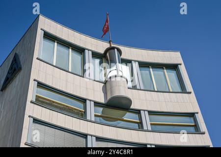 IG-Metall-Haus, Alte Jakobstraße, Kreuzberg, Friedrichshain-Kreuzberg, Berlin, Deutschland *** IG Metall House, Alte Jakobstraße, Kreuzberg, Friedrichshain Kreuzberg, Berlin, Deutschland Stockfoto