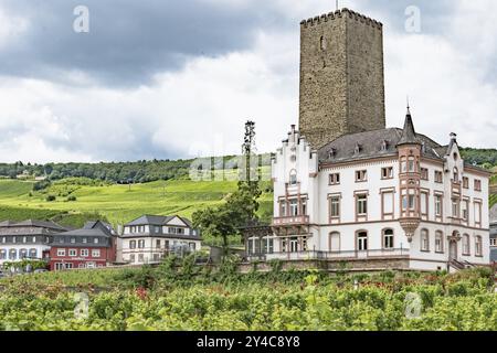 Ruedesheim, Boosenburg Stockfoto