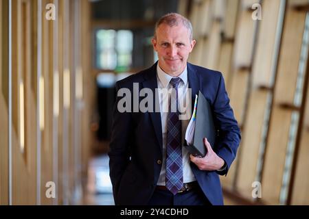 Edinburgh Schottland, Vereinigtes Königreich 17. September 2024. Michael Matheson MSP im schottischen Parlament. Credit sst/alamy Live News Stockfoto