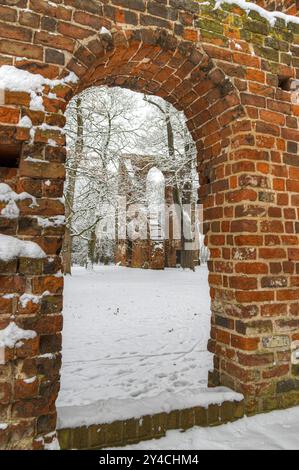 Klosterfenster Stockfoto