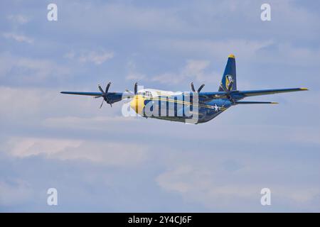 Cleveland National Airshow. Flughafen Burke Lakefront. September 2024. C-130 (Fett Albert) Stockfoto