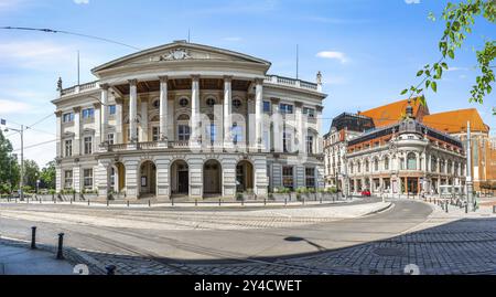 Opernhaus in Breslau, Panoramablick. Polen Stockfoto