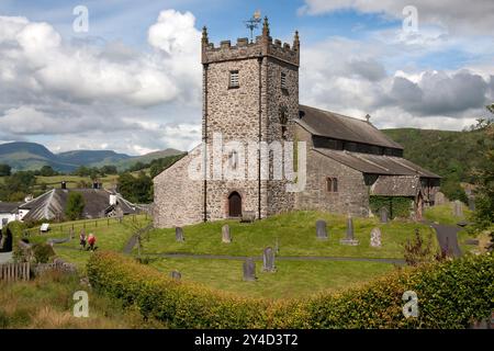 St. Michael All Angels Church, Hawkshead, Westmorland & Furness, Lake District, Cumbria, England Stockfoto