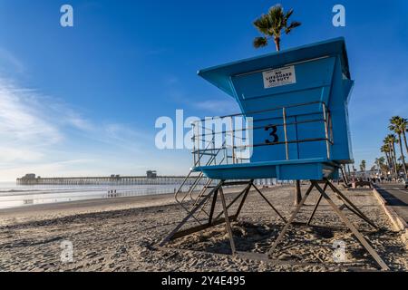 Blick auf die Landschaft von Oceanside, Kalifornien Stockfoto