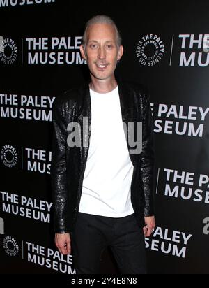 New York City, USA. September 2024. Bruno Gourey besuchte PaleyLive: Emily in Paris: The Magic Behind the Scenes im Paley Museum am 17. September 2023 in New York City © Steven Bergman/AFF-USA. COM Credit: AFF/Alamy Live News Stockfoto