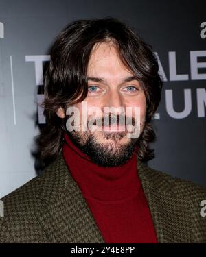 New York City, USA. September 2024. Lucas Bravo besuchte PaleyLive: Emily in Paris: The Magic Behind the Scenes im Paley Museum am 17. September 2023 in New York City © Steven Bergman/AFF-USA. COM Credit: AFF/Alamy Live News Stockfoto