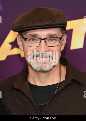 Pasadena, USA. September 2024. Richard Goodall Backstage bei „America's Got Talent“ Staffel 19 - Finale Performances Live Show Red Carpet am 17. September 2024 im Hotel Dena in Pasadena, CA. © Lisa OConnor/AFF-USA.com Credit: AFF/Alamy Live News Stockfoto