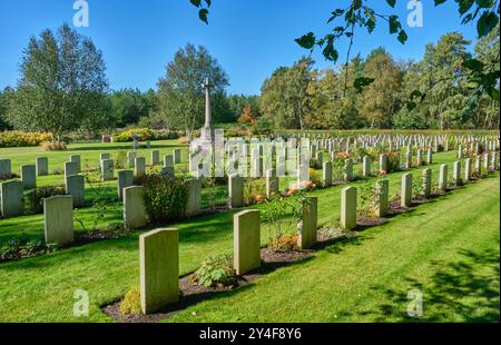 Commonwealth war Graves in Cannock Chase, Staffordshire Stockfoto