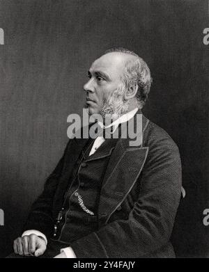 William Henry Smith (1825-1891) – Gravurporträt Stockfoto