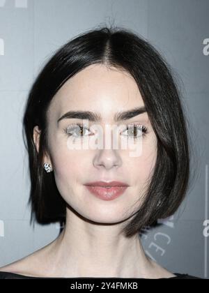 Ny. September 2024. Lily Collins at Arrivals for EMILY IN PARIS: The Magic Behind the Scenes at PaleyLive, The Paley Center for Media NYC, New York, NY, 17. September 2024. Quelle: Quoin Pics/Everett Collection/Alamy Live News Stockfoto