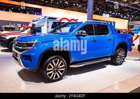 Volkswagen Amarok Pick-up Truck auf der Hannover IAA Transportation Motor Show. Deutschland - 20. September 2022 Stockfoto