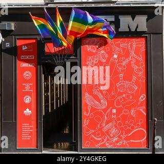 LE MARAIS GAY PARIS Stockfoto