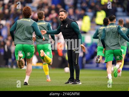 Aktenfoto vom 04/24 des ehemaligen Mannschaftstrainers Narcis Pelach. Stoke hat den Spanier zum neuen Cheftrainer ernannt. Ausgabedatum: Mittwoch, 18. September 2024. Stockfoto