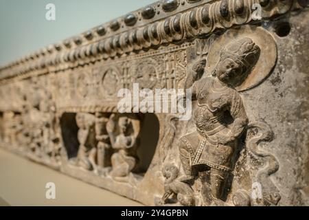 WASHINGTON DC – elegante Wanddekorationen in der Freer Gallery of Art in der National Mall. Stockfoto