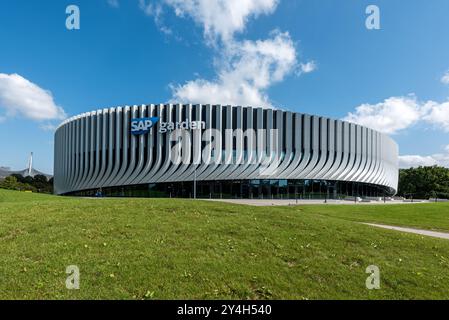SAP-Garden München, Olympiapark, Deutschland Stockfoto