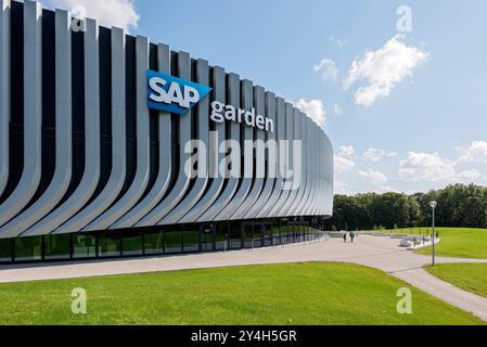 SAP-Garden München, Olympiapark, Deutschland Stockfoto
