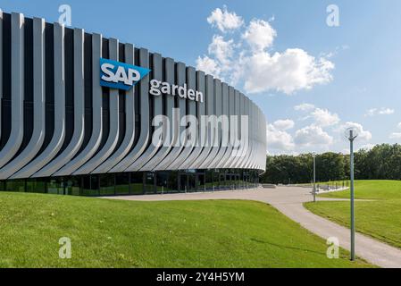 SAP-Garden München, Olympiapark, Deutschland Stockfoto