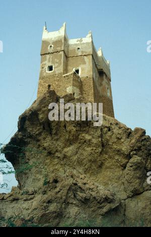 Jemen, Asien, traditionelle Häuser Stockfoto